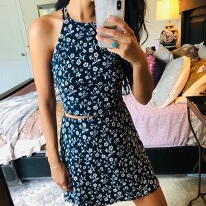 Tank and skirt matching set